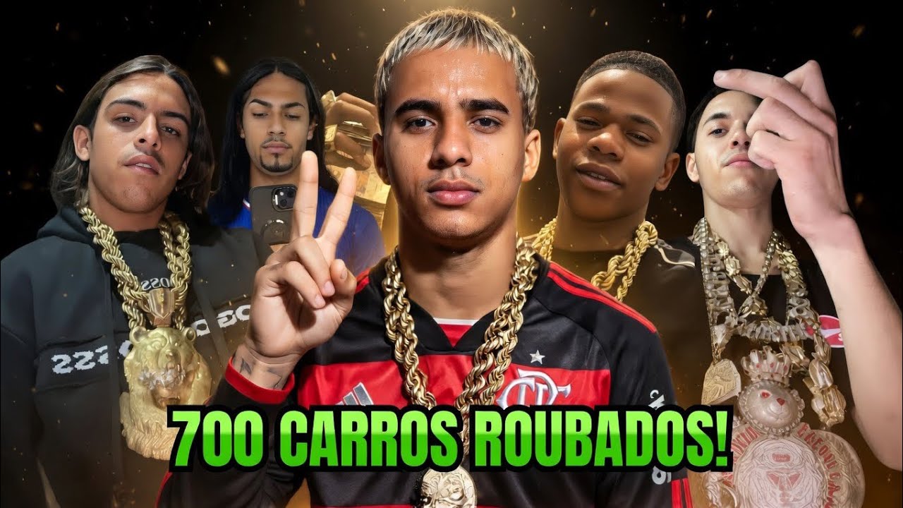 EQUIPE DO ÓDIO: A Gangue de JOVENS que dominou os ROUBOS no RIO de JANEIRO.