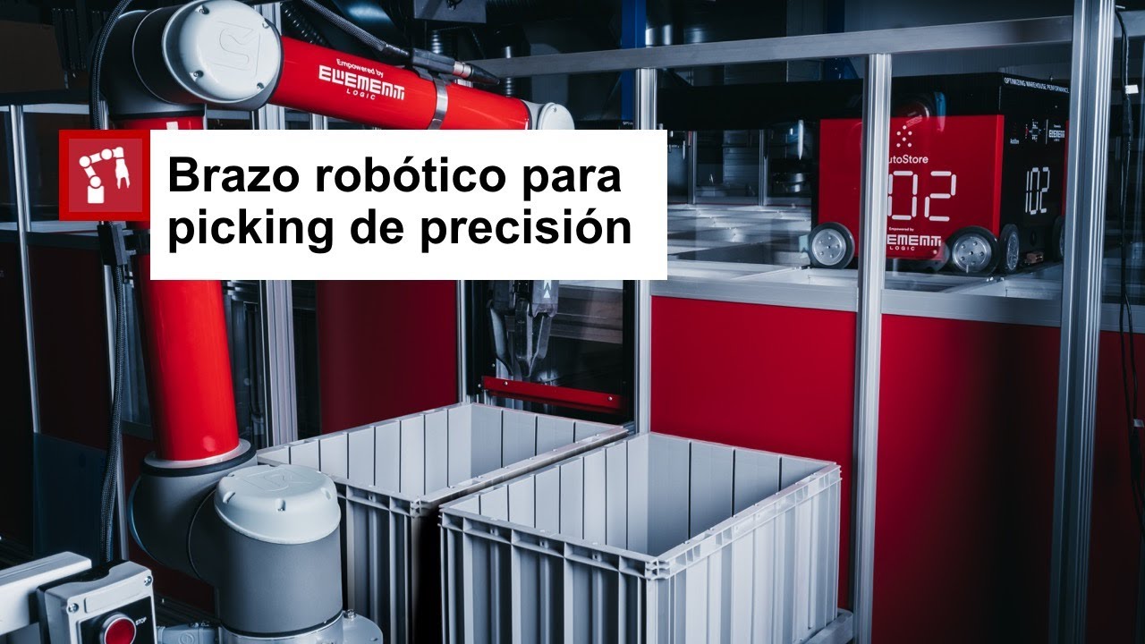 eOperator, brazo robótico de Element Logic para picking de gran precisión | ES