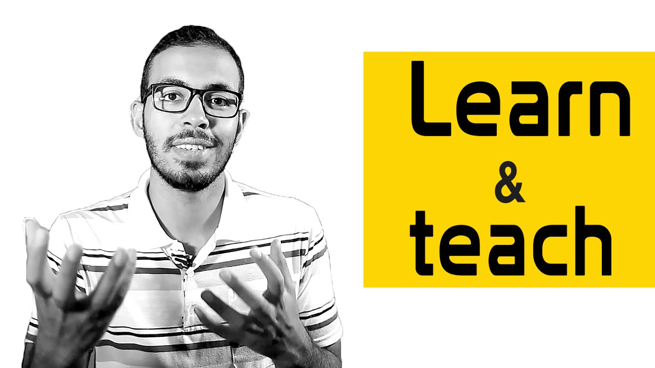 الفرق بين Learn و Teach في اللغه الانجليزيه