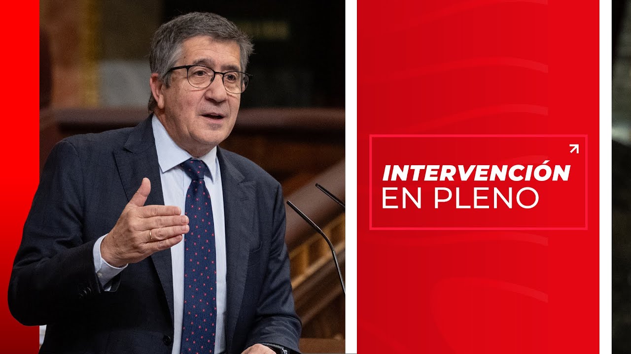 #congreso  - Intervención de Patxi López (15/01/26)