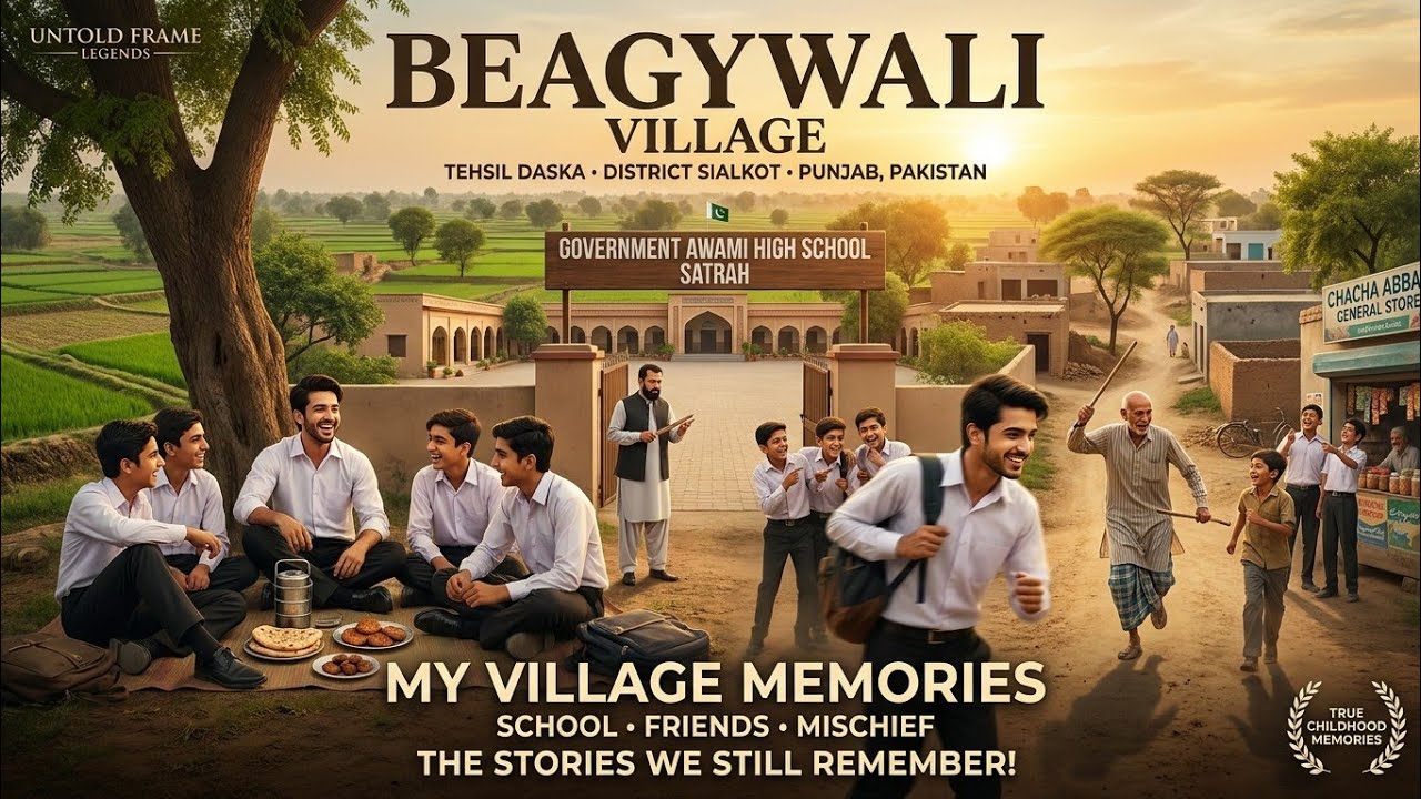 My Village Memories ❤️ | School, Friends & Childhood Mischief | Beagywali Village Story