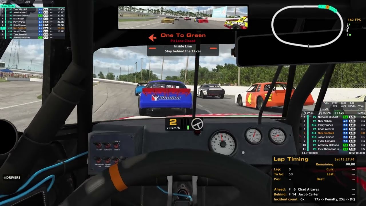 iRacing C Class Street Stocks - Myrtle Beach Speedway
