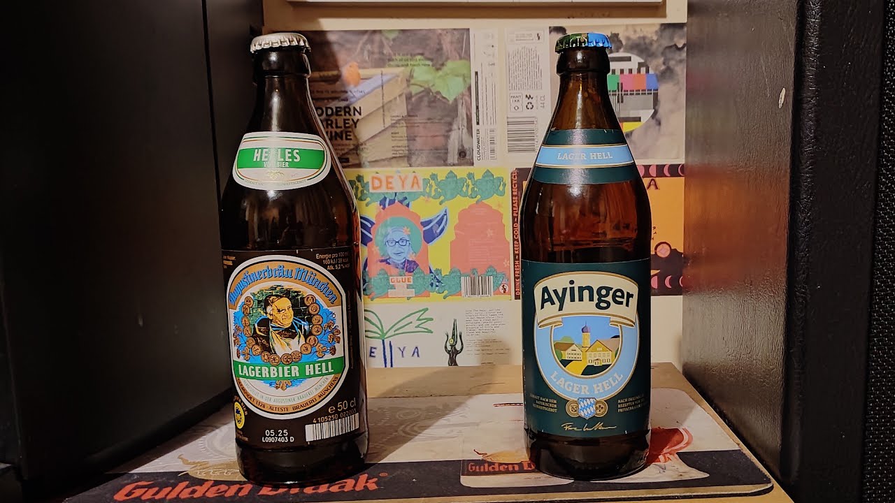 Ultimate Supermarket Lager Championship - Semi Final 2 - Ayinger Hell vs Augustiner Hell