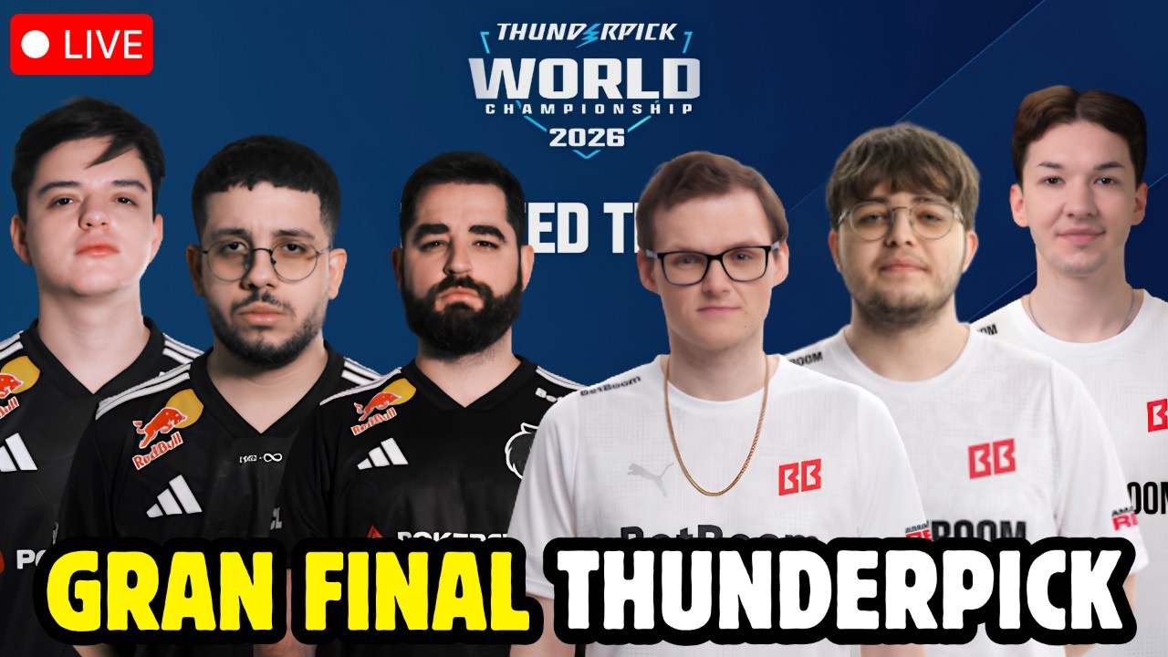 FURIA VS BETBOOM GRAN FINAL BO5🏆THUNDERPICK WORLD CHAMPIONSHIP D&Iacute;A 5