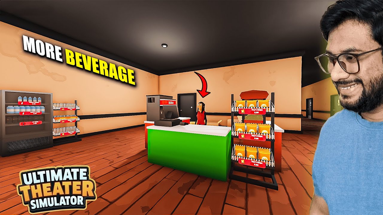 I Started Selling Popcorn and Drinks in My Luxury Theater 🎬🔥 | Movie Theater Simulator