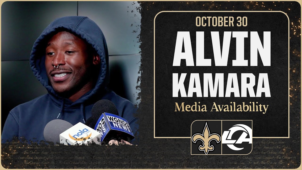Элвин Камара о беговой игре, Тайлер Шоу | New Orleans Saints