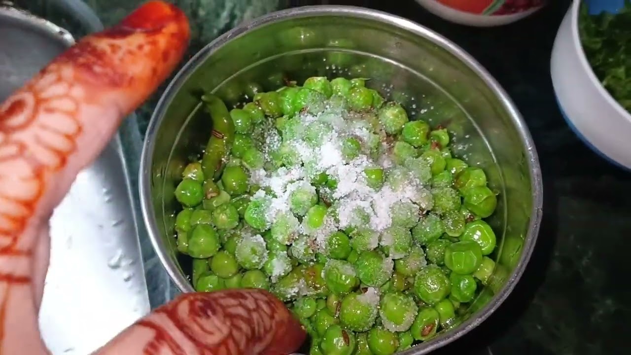 Hare matar ki puri 😋🔥 ab is tarah banye😋Cwal ki kheer 😋🔥