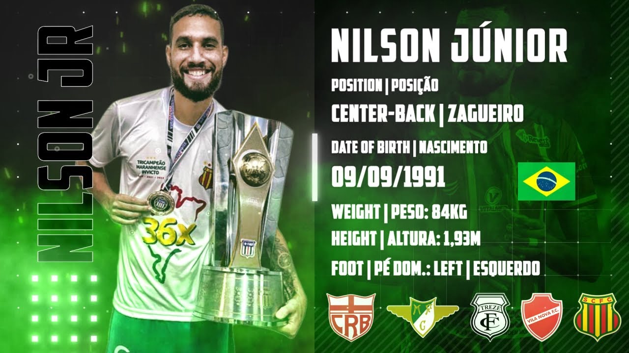 Nilson Jr ⚽ Center-Back | Zagueiro ⚽ Highlights 2022