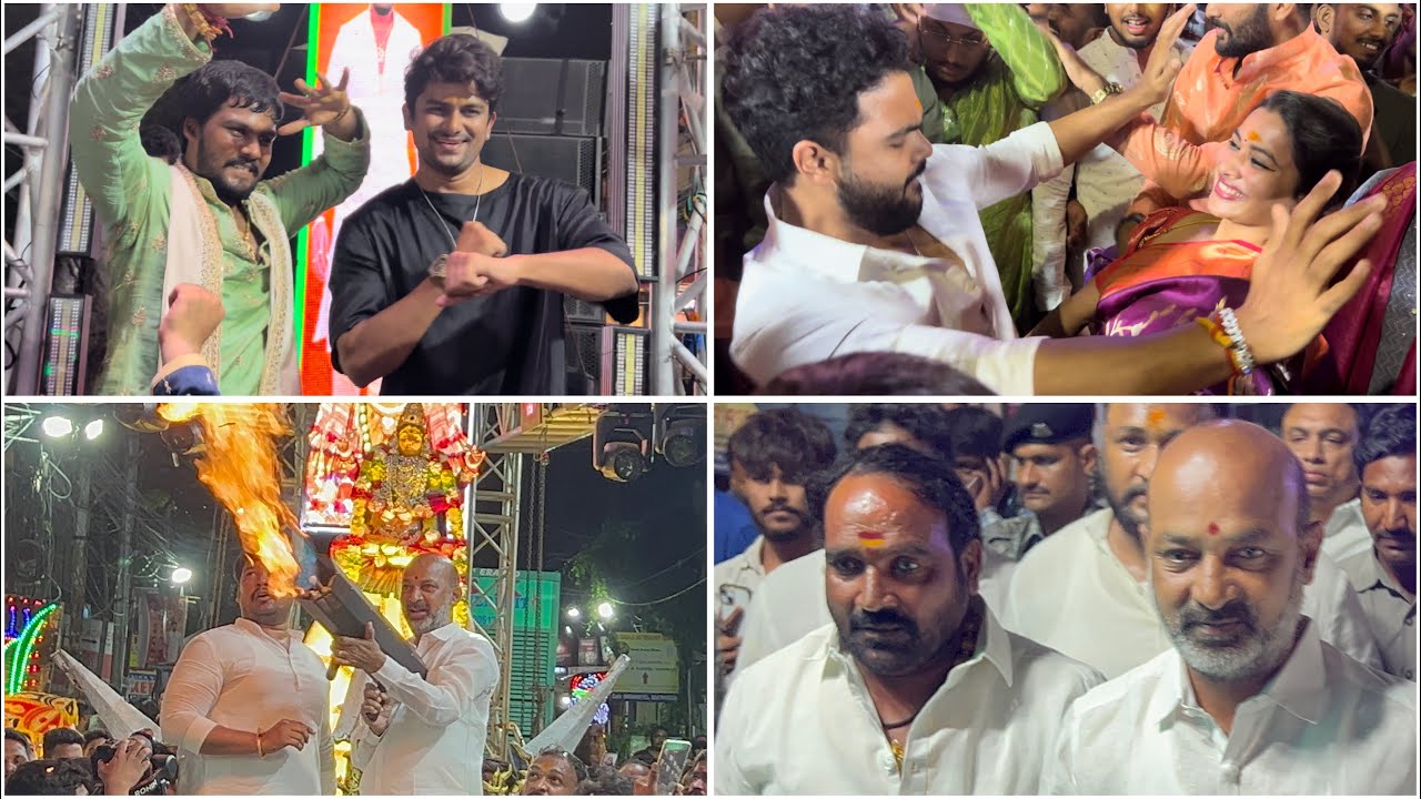 Chittaboina Sandeep Yadav & Arjun Yadav Palarambandi Procession 2024 | MP Bandi Sanjay Grand Welcome