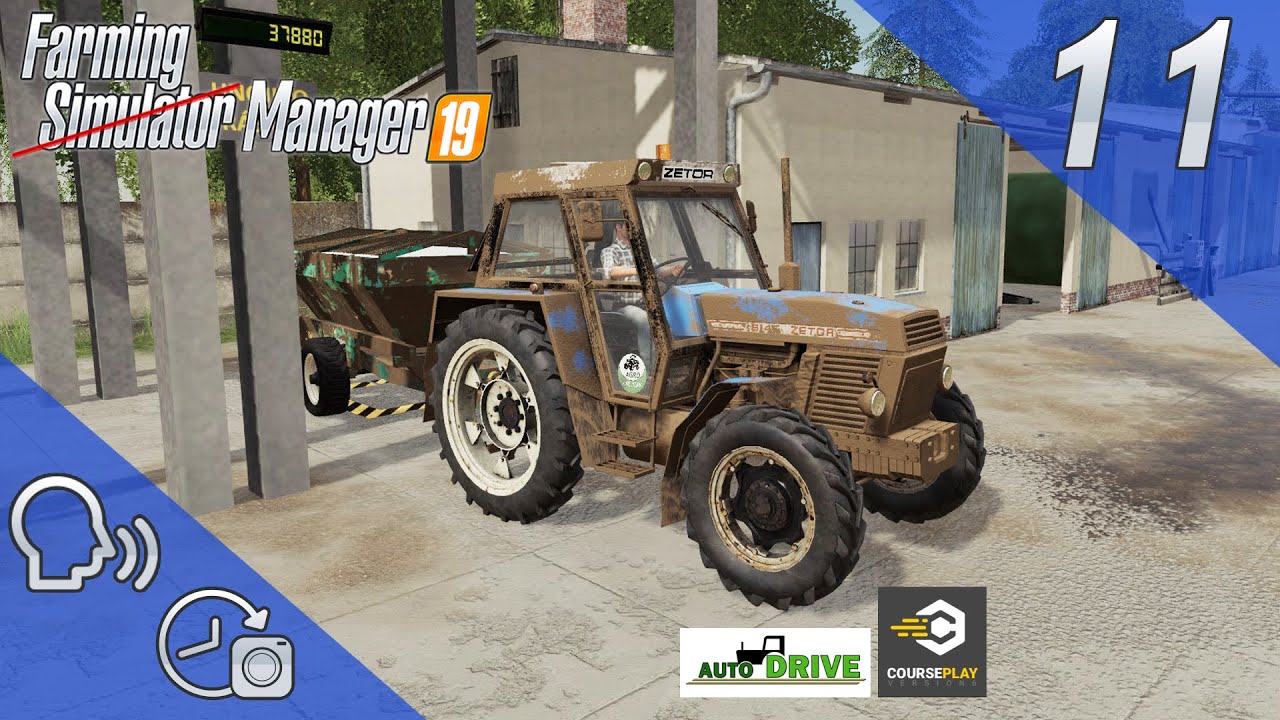 FARMING MANAGER #11 PRVNÍ PŘÍJEM AGRO KREJCAK | FS19 CZ | CZ Let's Play + Timelapse