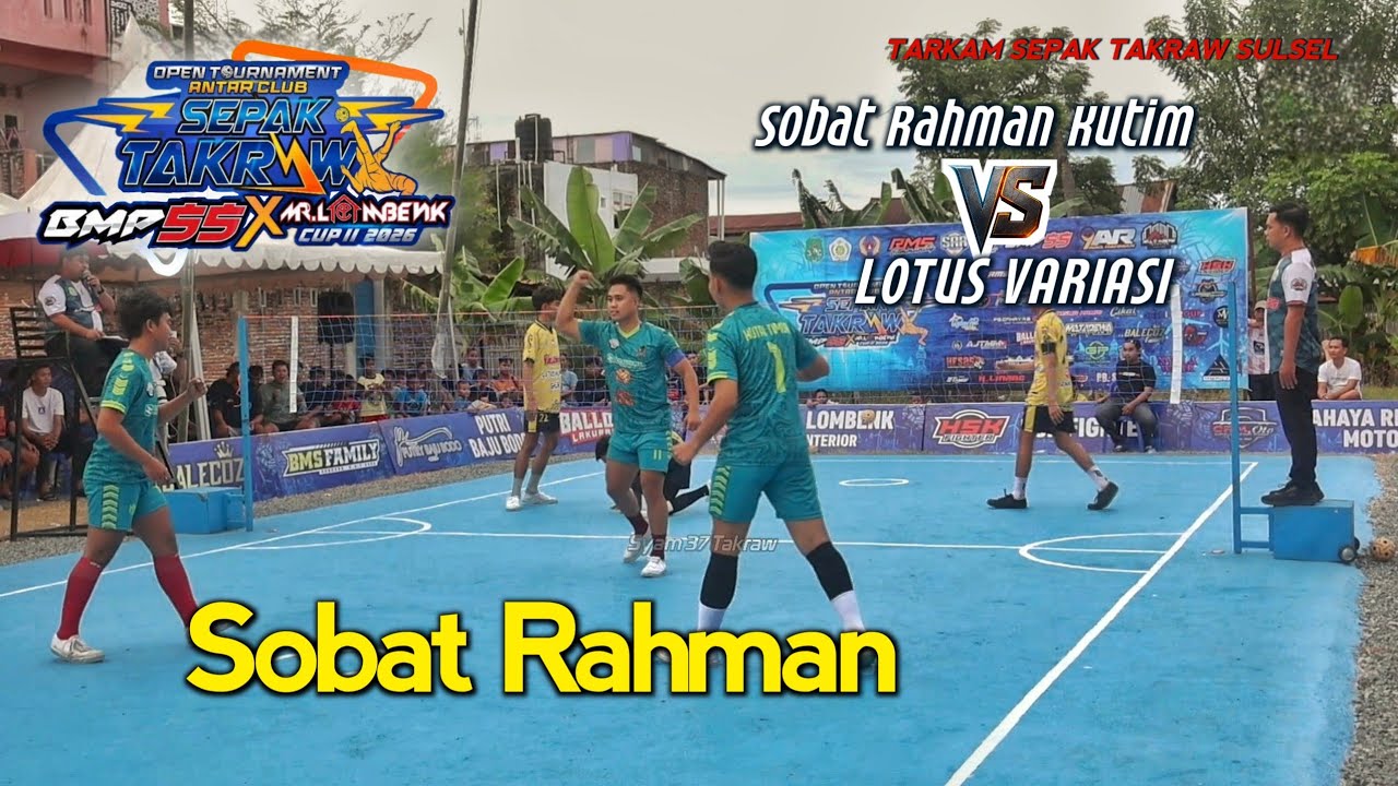 TARKAM  SULSEL ● SOBAT RAHMAN KUTIM VS LOTUS VARIASI ● BMP 55X MR.LOMBENK CUP 2026