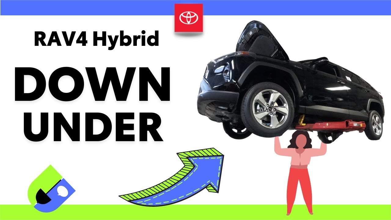 2022 Toyota RAV4 Hybrid Down Under the Chassis