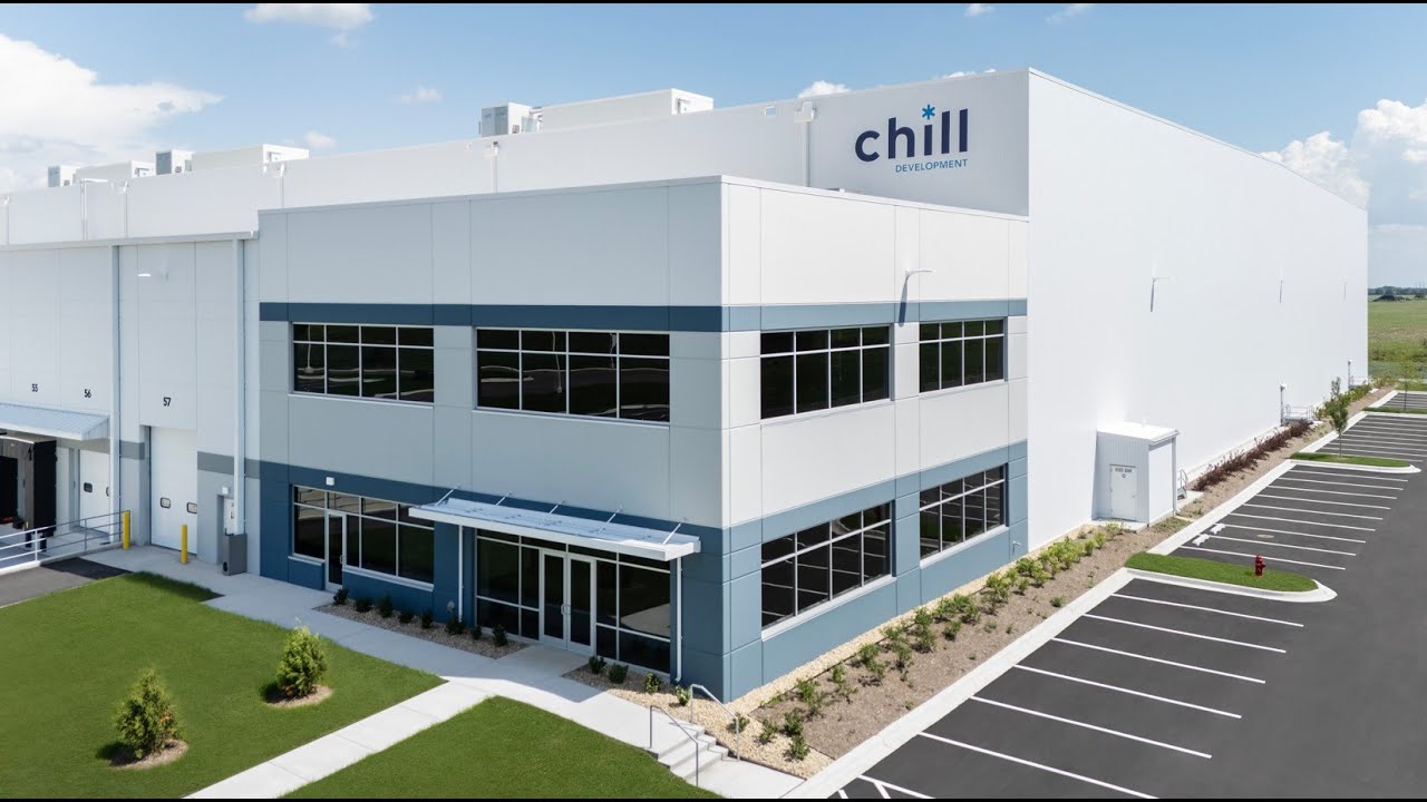 Chill Storage Drone Video | Plainfield, Illinois