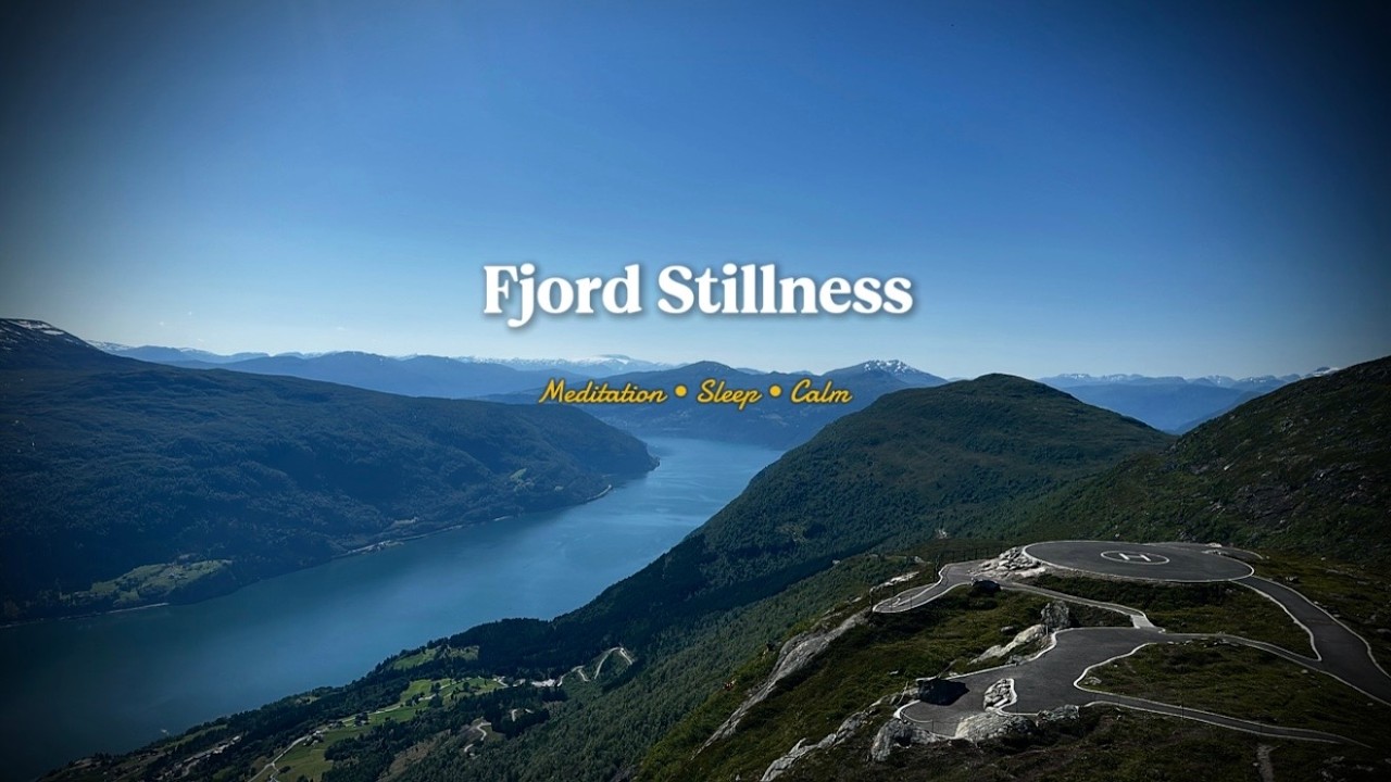 Scandinavian Fjord Ambient 🌊 3 Hours of Calm Nordic Sound
