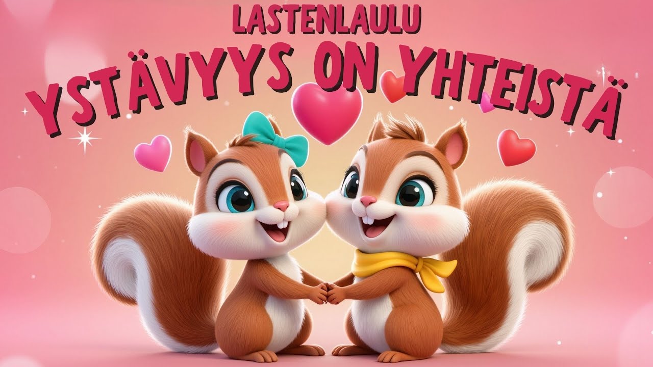 Ystävyys on yhteistä 💕 | Lastenlaulu ystävyydestä 🎵