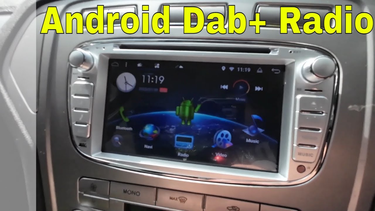 Ford Mondeo Mk4 Android, Dab+ Radio, обновление спутниковой навигации
