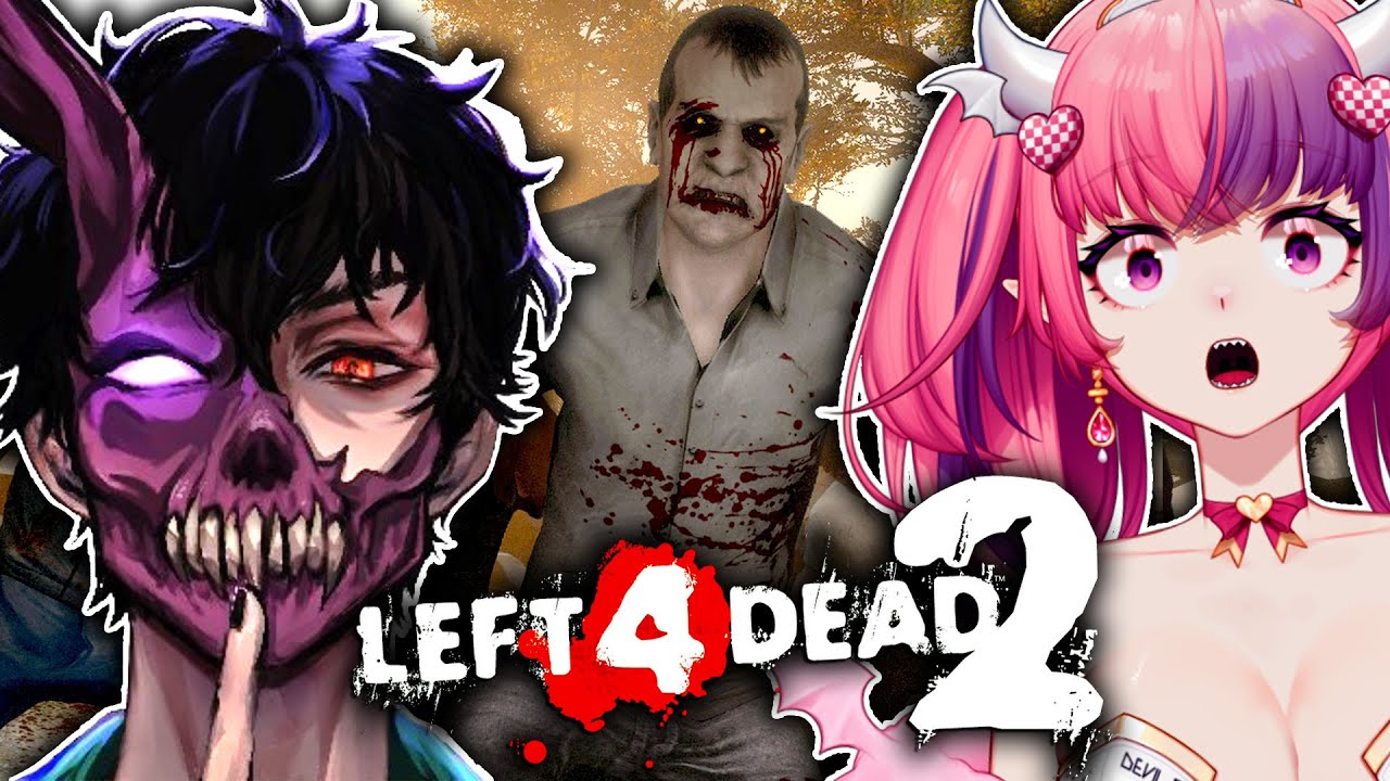 Ironmouse & Corpse Husband Play Left 4 Dead 2!