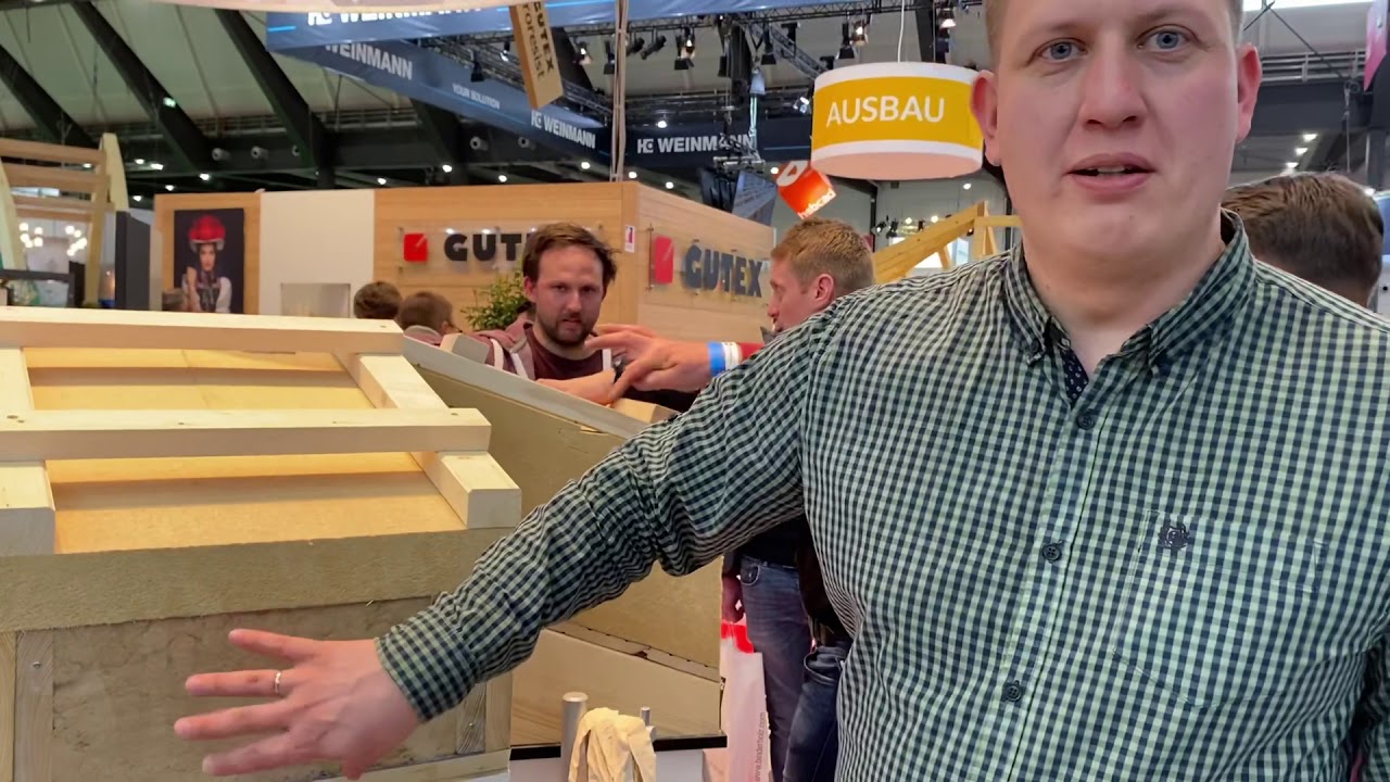 Утепление крыши древнсной изоляцией GUTEX