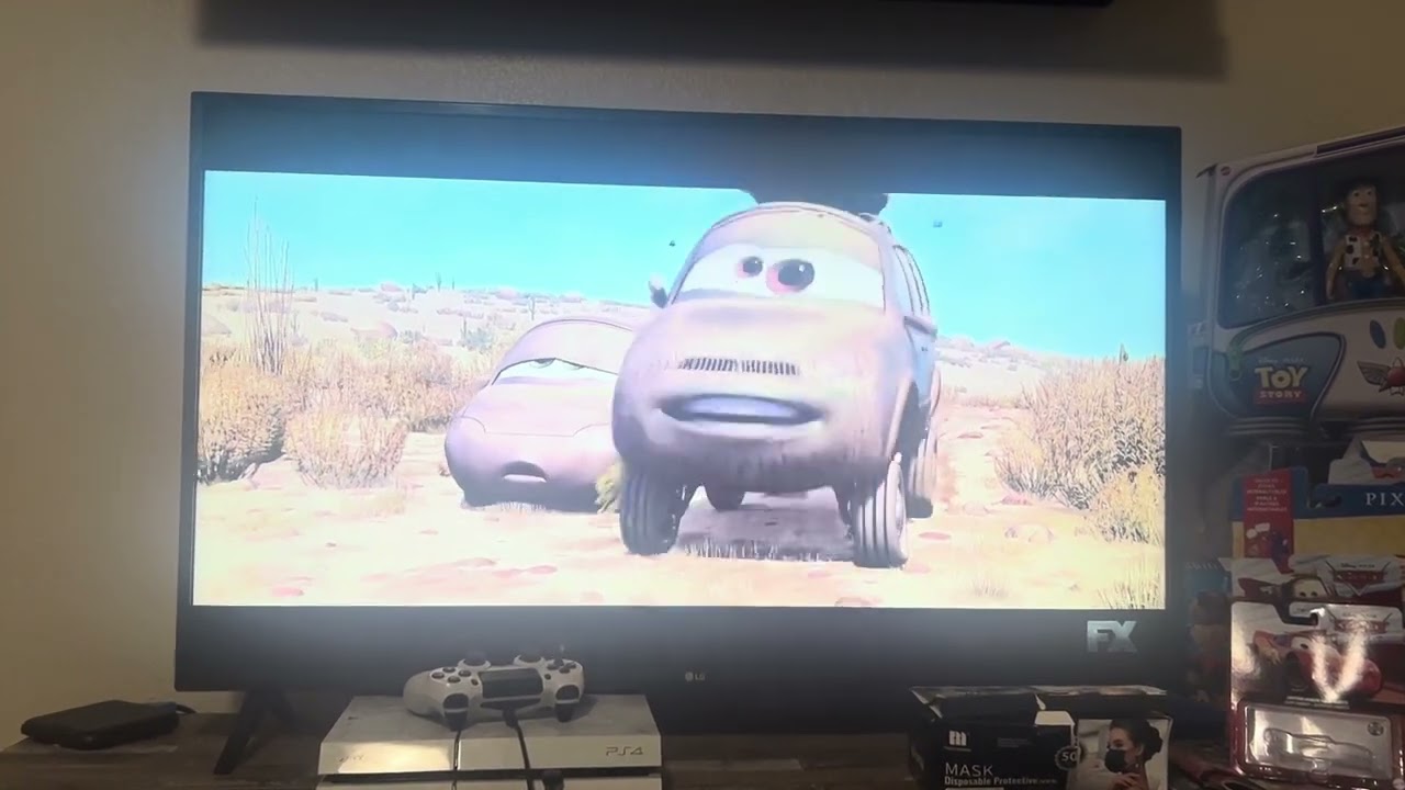 Cars (2006) end credits FX airing