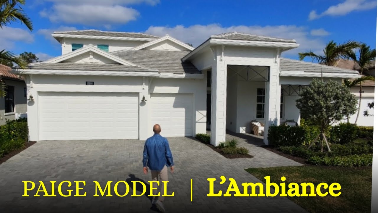 Touring Avenir | Paige Model by Kolter Homes | Avenir Palm Beach Gardens | Luxury Home Tour