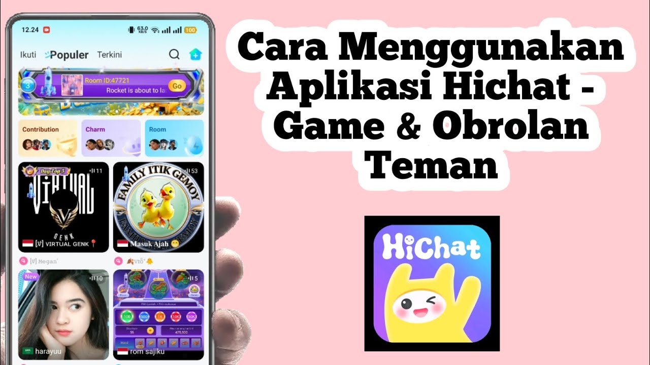Cara Menggunakan Aplikasi Hichat | Cara Pakai Aplikasi Hichat
