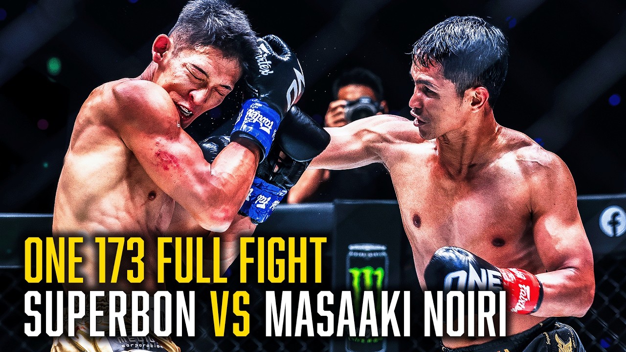 Superbon vs. Masaaki Noiri | ONE 173 Kickboxing Full Fight