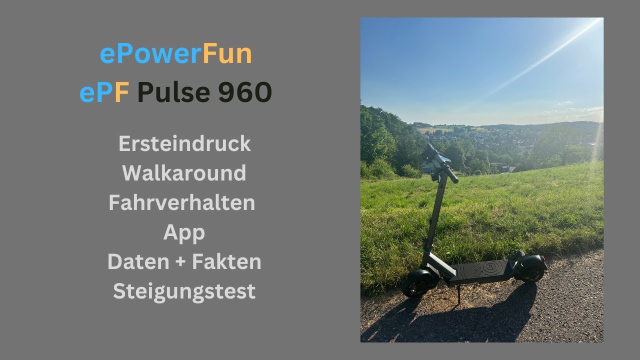 ePF Pulse 960 - Ersteindruck