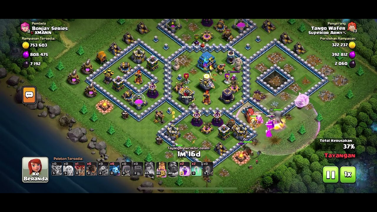 #003 Clash of Clans TH12 || Fireball + Super Witch