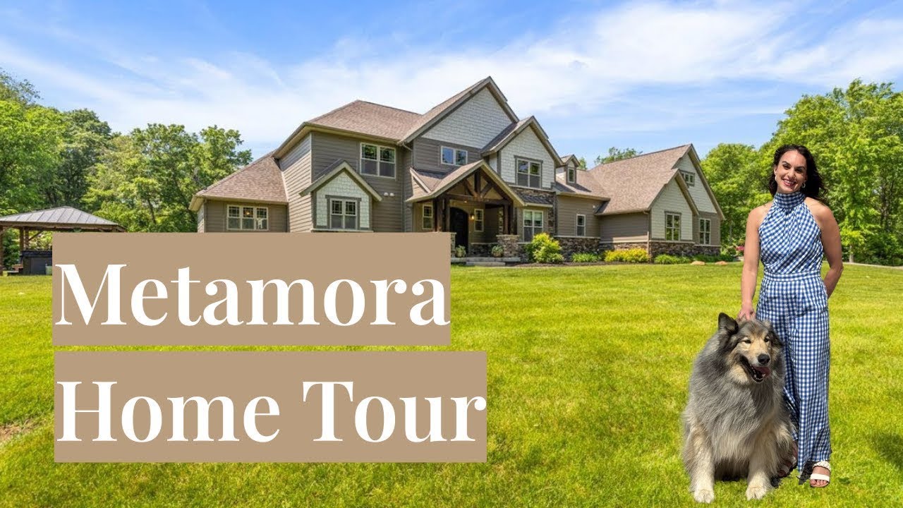 5432 Blood Rd Metamora MI | 10 Acre Luxury Home Tour