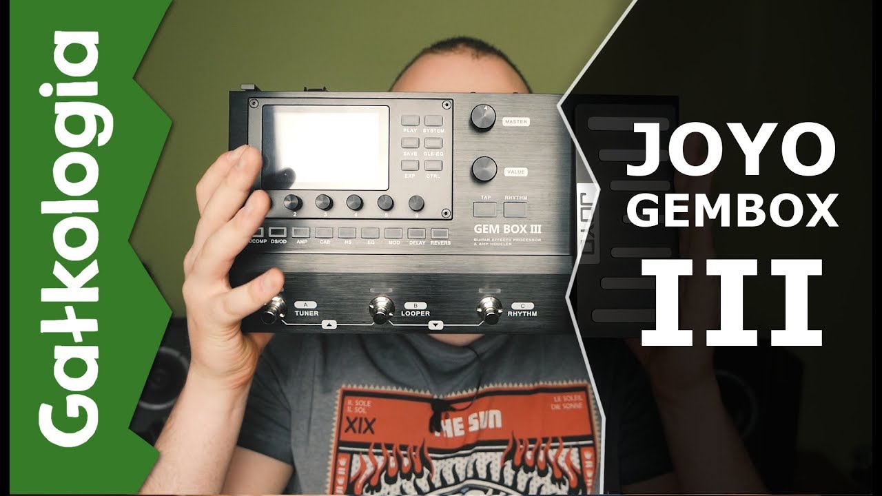 JOYO GEMBOX III - Rozbudowany procesor do gitary!
