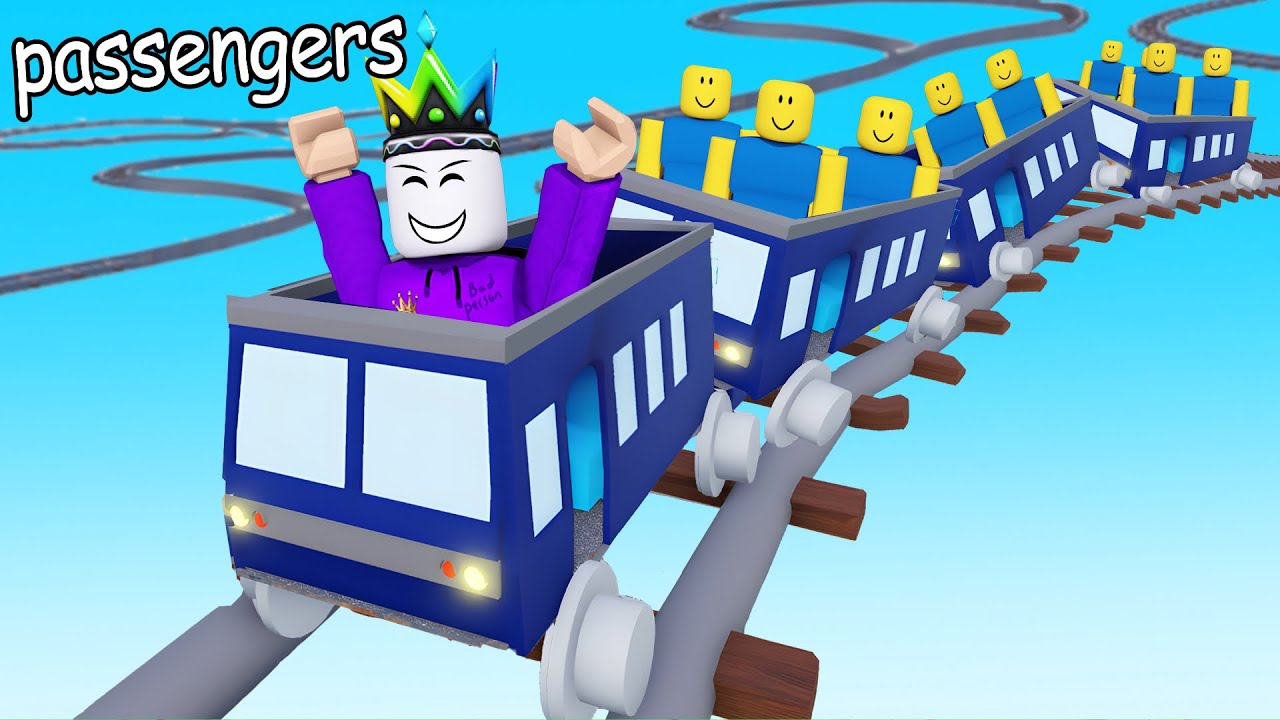 Used SCHOOL BUS Cart To PICK up Passengers on Roblox Extreme Cart Ride