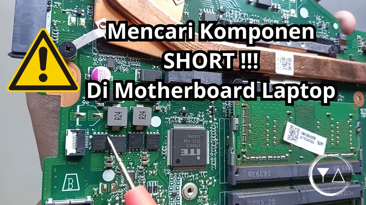 Mudah, Mencari Komponen Yang Short Pada Mesin Laptop