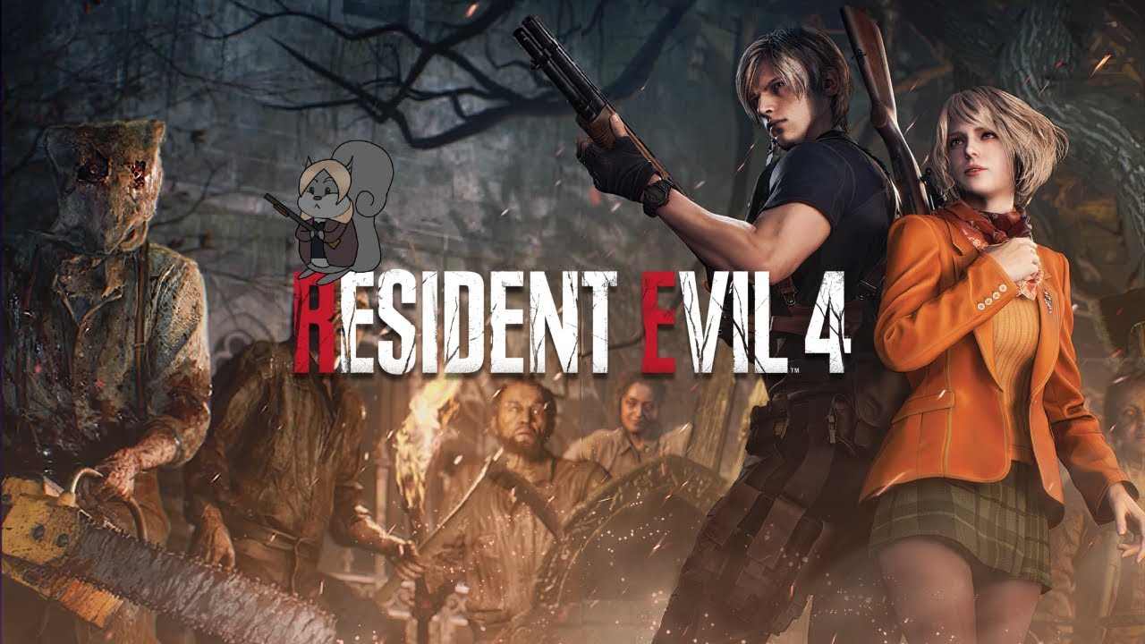A squirrel plays even more Resident Evil 4 Remake