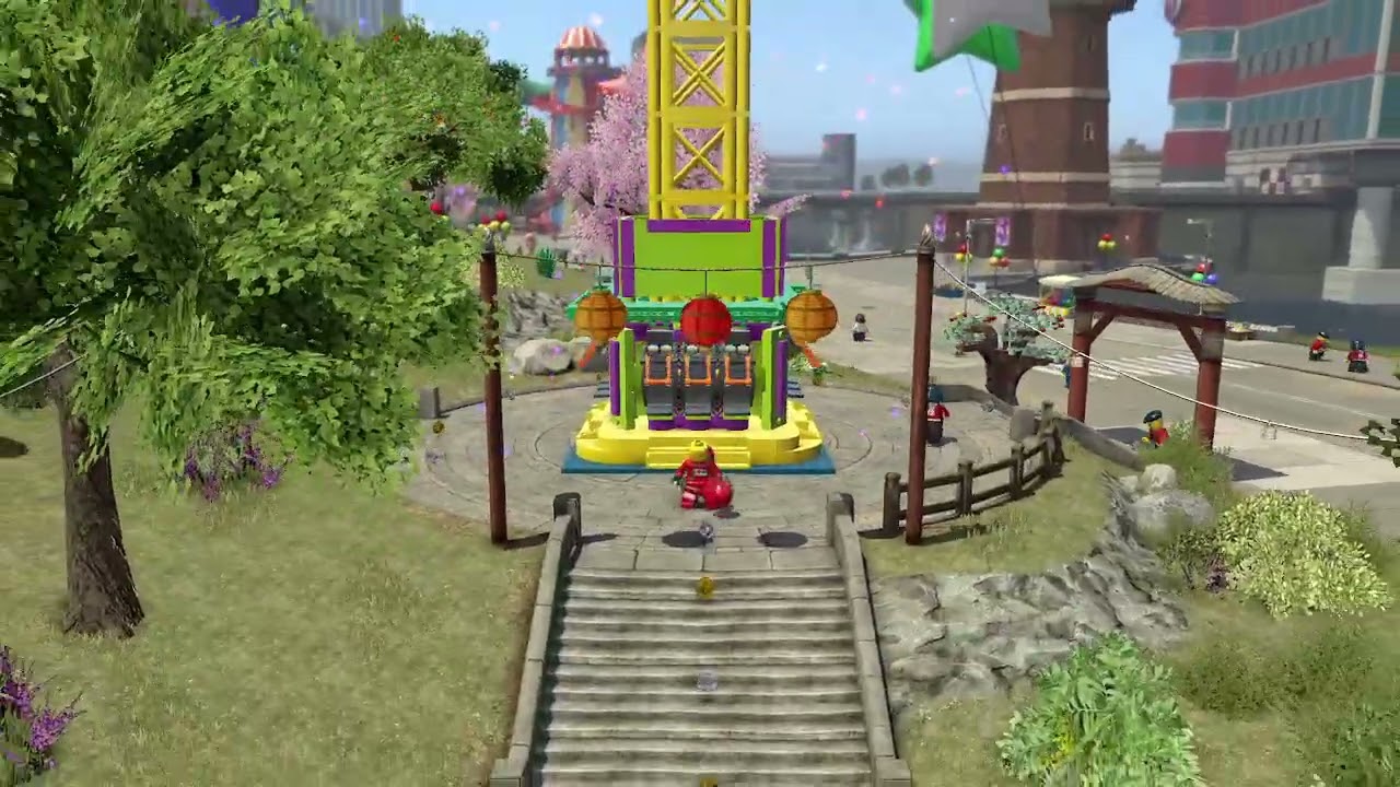 LEGO City: Undercover 100% Walkthrough Pagoda All Collectibles