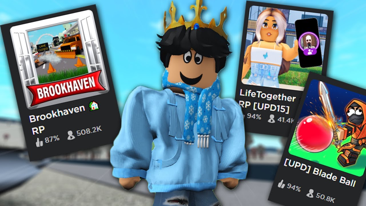 3 RANDOM ROBLOX GAMES WITH FACECAM
