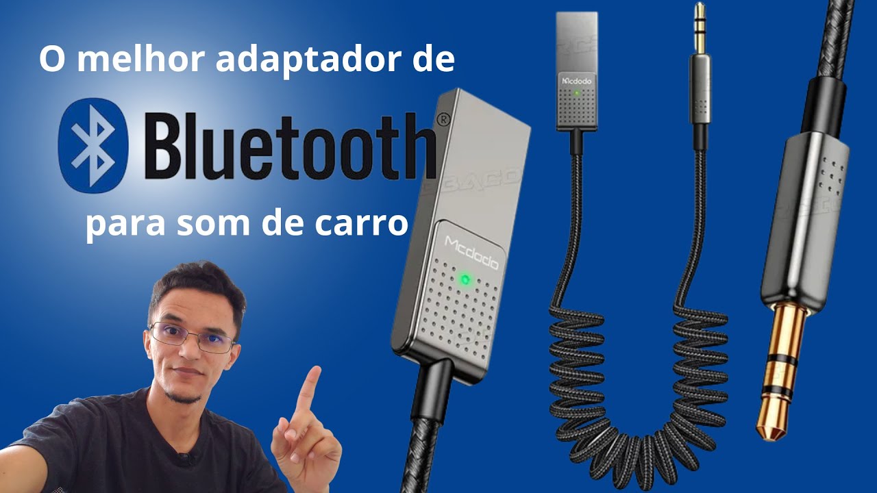 Adaptador Bluetooth  Automotivo 5 1 Usb P2 - O som do carro via bluetooth