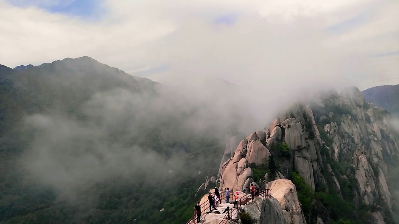 Ulsan rock, seoraksan national park Korea