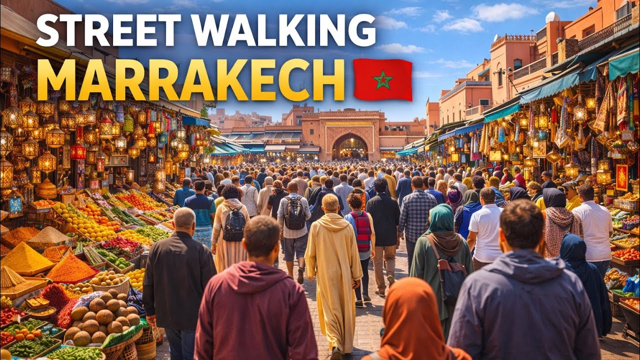 Immersion dans Marrakech 🇲🇦 – Balade dans le Souk