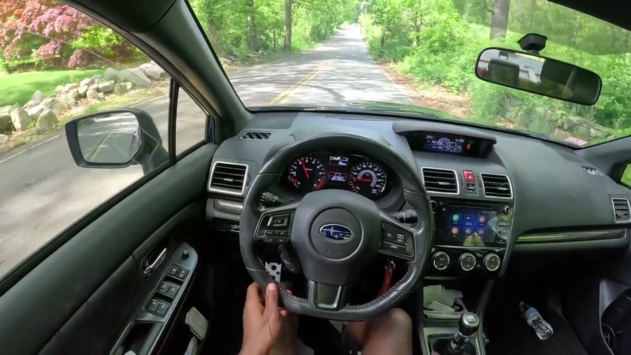 HOW TO DRIVE A MANUAL CAR | 2020 WRX POV