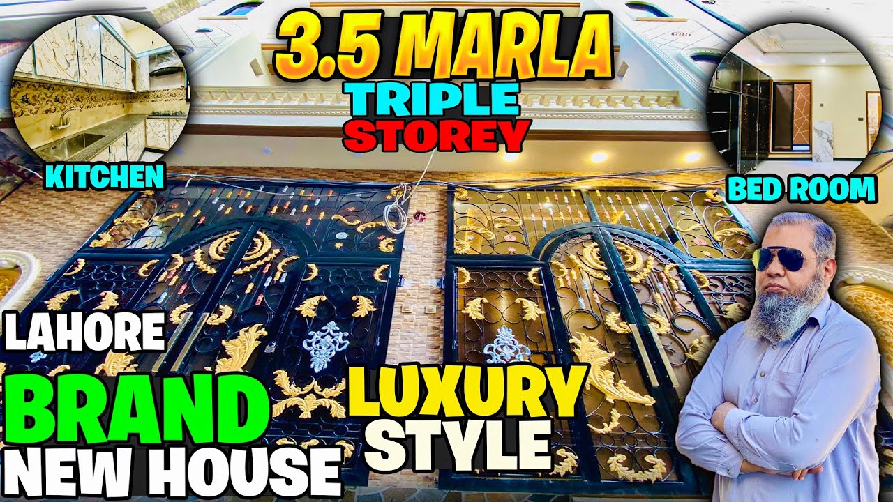Brand New 3.5 Marla Triple Storey House for Sale | Ali Park New Mozang Lahore | Hot Deal in Lahore