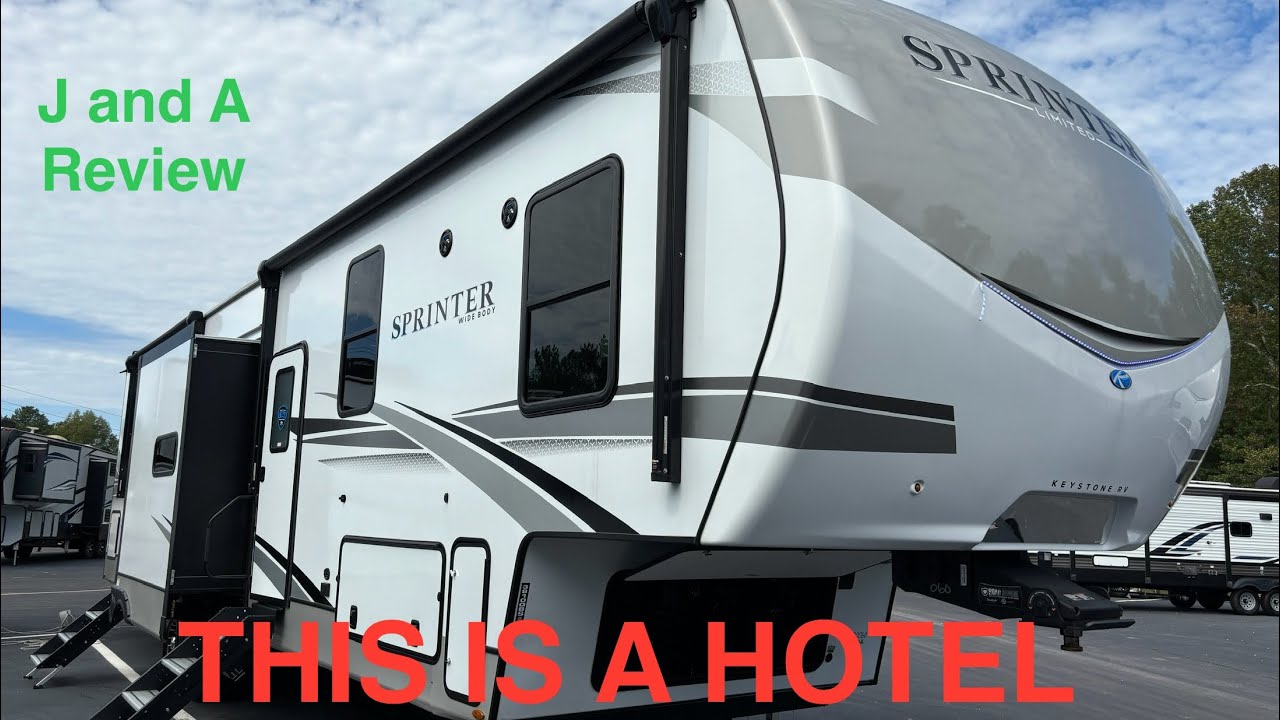 NEVER SEEN A BUNK ROOM LIKE THIS! 2025 Keystone Sprinter Limited 3810QBS