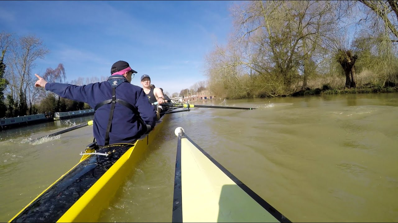 Oriel M2 bump Linacre M1 for blades Torpids 2025 Day 4
