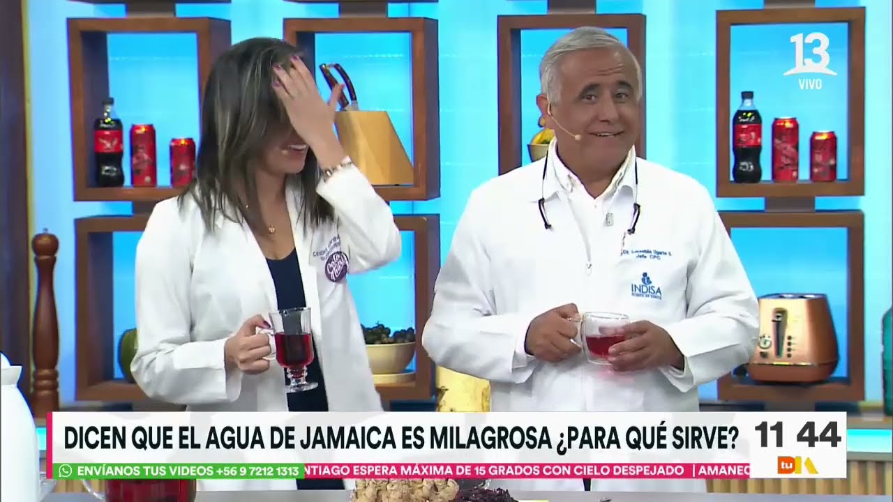 ¿Cuáles son las propiedades del agua de Jamaica? | Tu Día | Canal 13