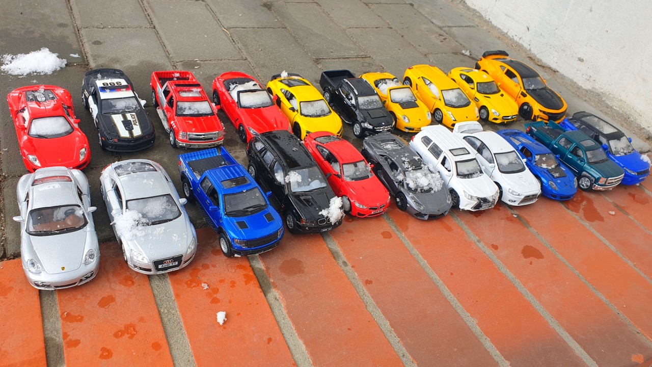 21 Машинки под снегом Arsenii Toys Cars 3