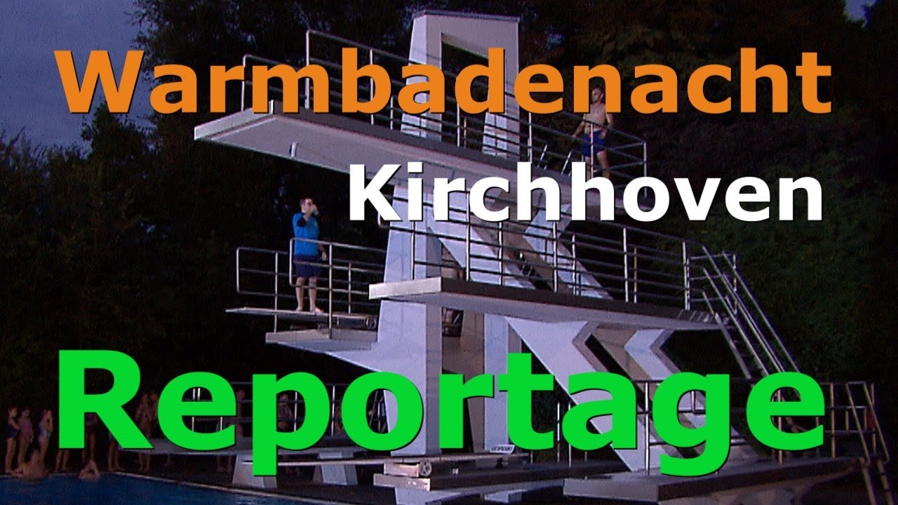 Freibad Kirchhoven Warmbadenacht 2025 // die Party zum Saisonfinale 