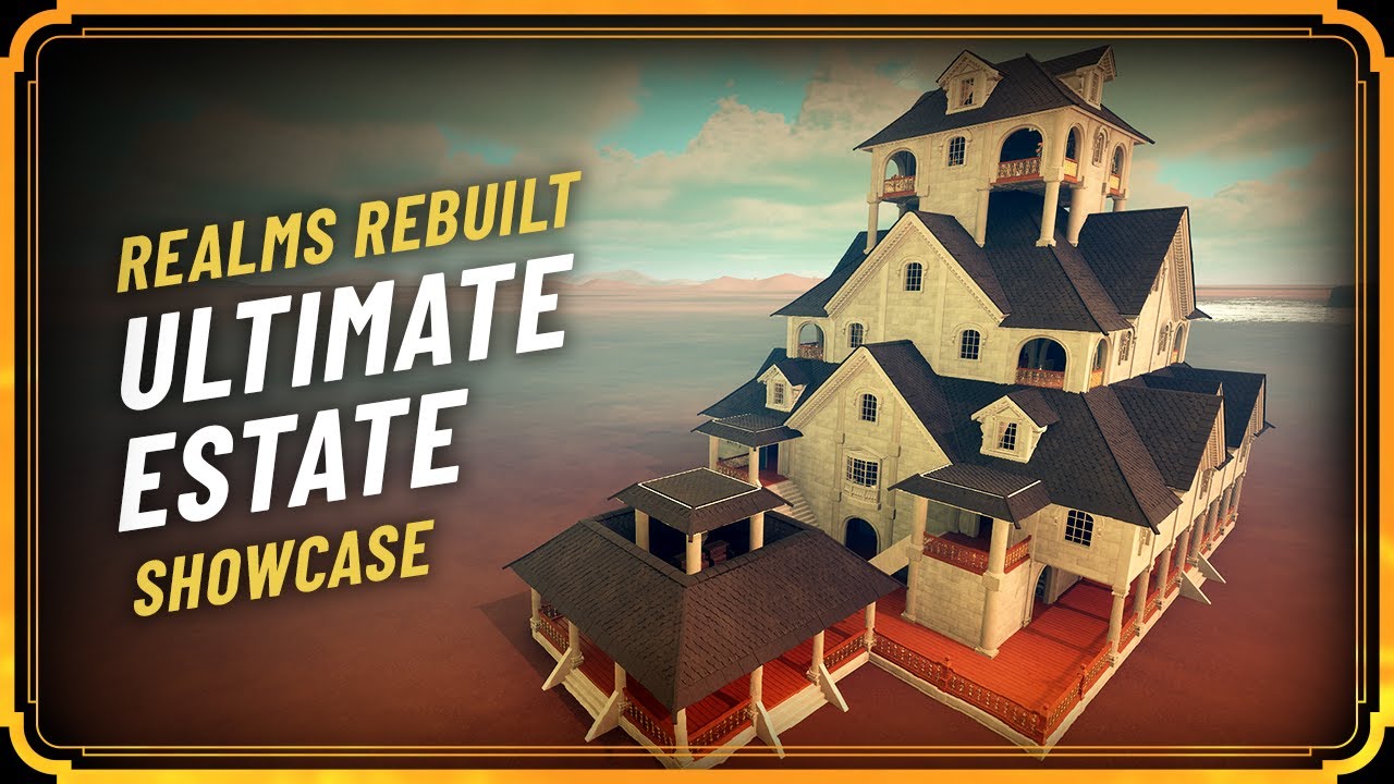 Nightingale | Building the ULTIMATE base/estate (Main Estate Showcase)