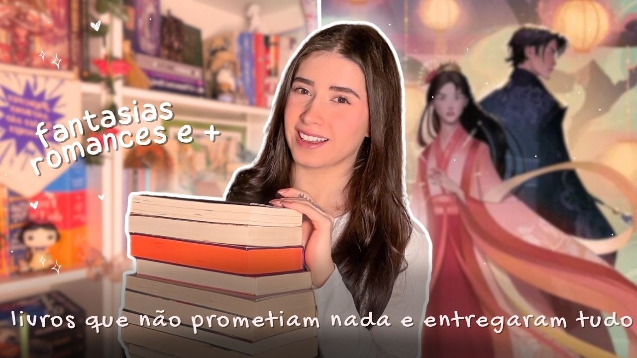 07 livros que não prometiam nada e *entregaram tudo* 🪄📖