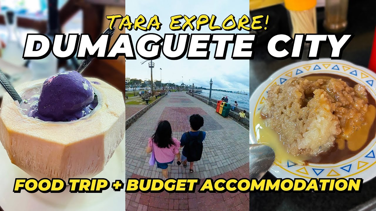 DUMAGUETE CITY - STROLL AT KAIN 🇵🇭 4K | GOLDEN GATE SUITES, PAINITAN, TEMPURA ATBP.