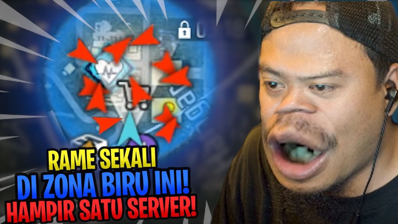 GREGET! TURUN DI ZONA BIRU HAMPIR SATU SERVER!