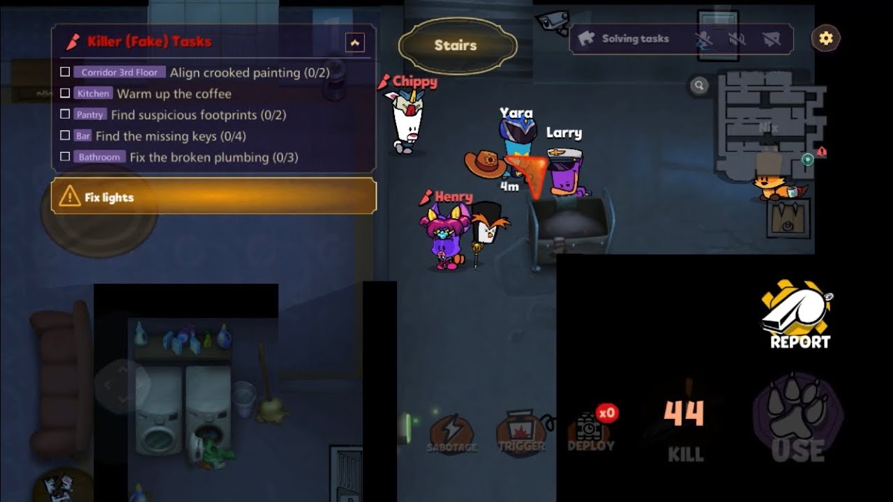 Rush Kill Henry || Suspects Mystery Mansion